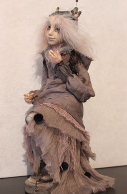 Авторская кукла Нимфа Ольги Боро 2013 год 