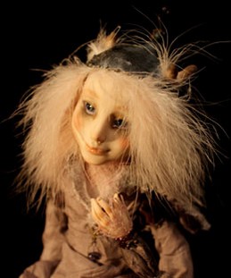 «Нимфа », — авторская кукла Ольги Боро