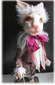 Пасхальный кролик 2016 авторская кукла Ольги Боро