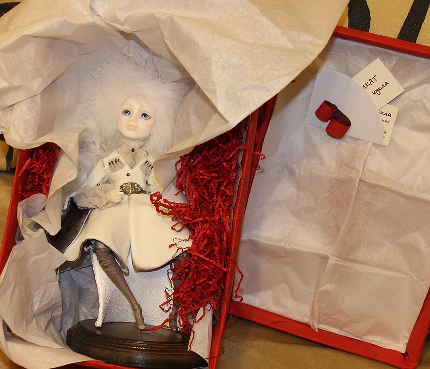 Грузинский Ангел... авторская кукла на заказ в подарочной коробке