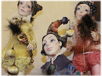 Куклы маски от автора Ольги Боровинских