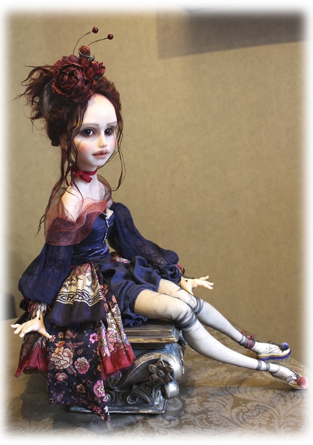 коллекционная кукла Кармина