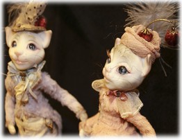 Привлекательные кошки... куклы как подарок, находятся в частной коллекции г. Мурманск